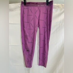 Under Armour Purple Leggings YXL